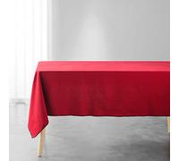 Douceur d'Intérieur – Nappe en coton Mistraline – 140 x 240 cm – Bordeaux Rouge G