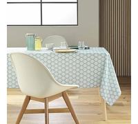 Douceur d'Intérieur Nappe rectangulaire Davia 145 x 240 cm Sauge Polyester imprimé