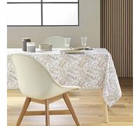 Douceur d'Intérieur Nappe Rectangle (145 x 240 cm) Nedelia Naturel, Polyester Imprimé