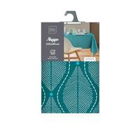 Douceur d'Intérieur Nappe rectangulaire Ofelis Polyester imprimé antitache 145 x 240 cm Bleu