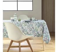 Douceur d'Intérieur, Nappe Rectangle (145 x 240 cm) Stylis Vert, Polyester Imprimé