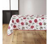 douceur d'intérieur, Nappe Rectangle (150 x 240 cm) Amaryllis, Polyester Imprimé
