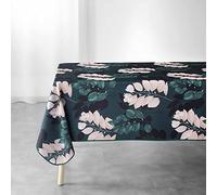 douceur d'intérieur, Nappe Rectangle (150 x 240 cm) Belline Emeraude, Polyester Imprimé