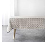 Serviettes de table Nappes, Sets de table Douceur d intérieur NAPPE RECTANGLE 150 x 240 CM POLYESTER IMPRIME GRIS Gris 150x240 cm