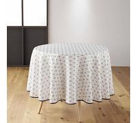 Douceur d'Intérieur Nappe Ronde (Diamètre 180 cm) Oricia, Polyester Imprimé
