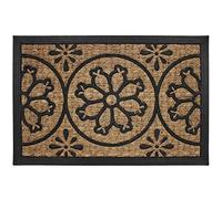 Douceur d'Intérieur – Paillasson Lenaic Rectangle 40 x 60 cm Coco et Caoutchouc