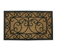 Douceur d'Intérieur, Paillasson Rectangle (45 x 75 cm) Marquis, Coco et Caoutchouc