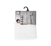 Douceur d'Intérieur, Cache Sommier à Nouettes (90 x 190 cm) Sommina Gris, Panama Polycoton