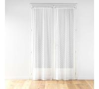 Douceur d'Intérieur, Paire Droite Passe-Tringle (2 x 70 x 240 cm) Odilia, Maille