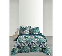 Housse de couette - Percale - Perrroquets et inséparables - 240x220 cm - 2 taies 63x63 cm - Douceur