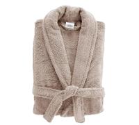 Douceur d'Intérieur, Peignoir (Taille Unique) Tendresse Taupe, Eponge Unie