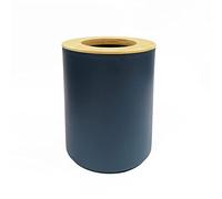 Douceur d'Intérieur, Poubelle (5 L) Smart Bleu, Polystyrène Finition Bambou