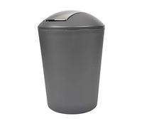 Douceur d'Intérieur Poubelle Flic Flac 5,6 L Plastique Anthracite Vitamine