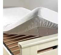 Douceur d'Intérieur, Protège Matelas (180 x 200 cm) Molly AA 30 Blanc, Molleton Anti-Acariens