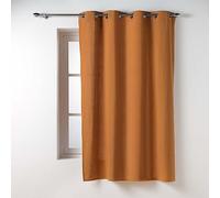 Douceur d'Intérieur – Rideau à œillets Twily Camel – 135×180 cm, coton & polyester recyclé