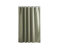 Douceur d'Intérieur Rideau de douche Vitamine Sdb 180 x 200 cm PEVA Sauge uni