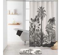 Douceur d'Intérieur Rideau de Douche avec Crochets 180 x 200 cm Polyester imprime cocoty des place Multicolore