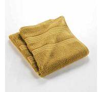 Douceur d'Intérieur, Serviette de Toilette (50 x 90 cm) Excellence Bio Tournesol, 100% Coton Bio