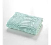 Douceur d'Intérieur, Serviette de Toilette (50 x 90 cm) Tendresse Celadon, Eponge Unie 100% Coton