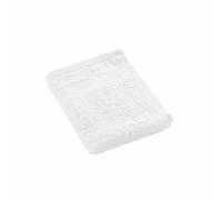 Douceur d'Intérieur, Serviette Invité (30 x 50 cm) Elegance Blanc, 100% Coton Uni
