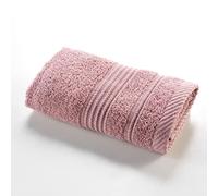 Douceur d'Intérieur, Serviette Invité (30 x 50 cm) Tendresse Bois De Rose, Eponge Unie 100% Coton