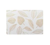 douceur d'Intérieur, Set de Table (30 x 45 cm) Feuillette Or, PVC Imprimé 60 & 100E