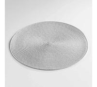 Douceur d'Intérieur, Set de Table (Ø 35 cm) Zebulon Gris, Polypropylène