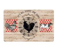 Douceur d'intérieur - Set de table Ferme - 44 x 28,5 cm - Beige - Douceur d'intérieur Beige G