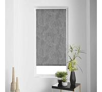 Douceur d'Intérieur, Store Enrouleur à Imprimés Japonais (120 x 180 cm) Batik Gris, Polyester