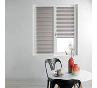 Store enrouleur jour et nuit 45 x 180 cm polyester daynight Taupe
