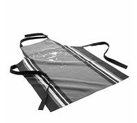 Douceur d'Intérieur, Tablier (60 x 84 cm) Grand Chef Gris, Coton Imprimé