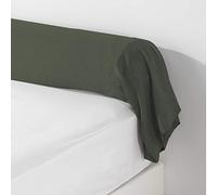 douceur d'intérieur, Taie de Traversin (85 x 185 cm) Actually Kaki, Polycoton