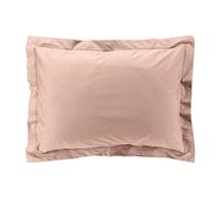 Douceur d'Intérieur Taie d'Oreiller Percaline – Percale de coton 50 x 70 cm Nude