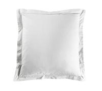 Douceur d'Intérieur Taie d'oreiller Lina 63 x 63 cm 100% coton Blanc