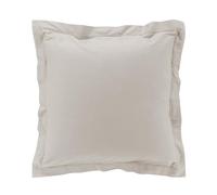 douceur d'intérieur, Taie d'Oreiller (63 x 63 cm) Percaline Lin, Percale de Coton