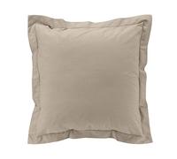 Douceur d'Intérieur – Taie d'oreiller 63 x 63 cm – Percaline sable – Percale de coton