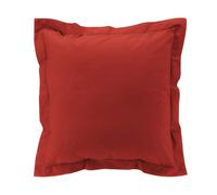 Douceur d'Intérieur – Taie d'oreiller carrée Tomette – Percale 100% coton – 63x63 cm