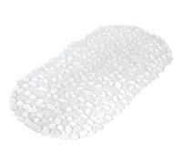 Douceur d'intérieur - Tapis antidérapant fond de baignoire effet galet - L. 69 x l. 36 cm - Transparent - Douceur d'intérieur