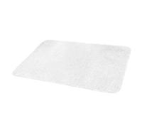 Douceur d'Intérieur, Tapis de Bain (45 x 75 cm) Dolcy Blanc, Microfibre