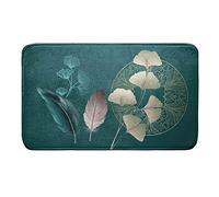 Tapis de Bain Microfibre "Ginkoblue" 45x75cm Vert