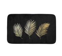 Tapis de Bain Imprimé "Orbella" 45x75cm Noir
