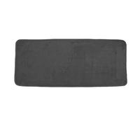 Douceur d'Intérieur, Tapis de Bain (50 x 120 cm) Vitamine Anthracite, Microfibre