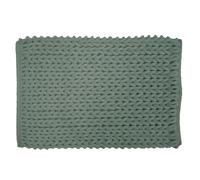 Douceur d'Intérieur, Tapis de Bain (50 x 80 cm) Ariel Cedre, Coton et Polyester Chenille