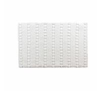 Douceur d'Intérieur, Tapis de Bain (50 x 80 cm) Cleonis, Coton Jacquard Tissé