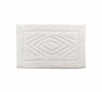 Douceur d'Intérieur, Tapis de Bain (50 x 80 cm) Genovis, Coton Jacquard Tufté