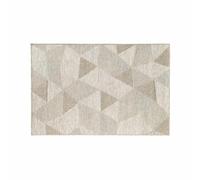 Douceur d'Intérieur, Tapis Rectangle (120 x 170 cm) Odilon Naturel, Tissé Plat
