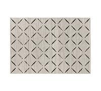 Douceur d'Intérieur, Tapis Rectangle (140 x 200 cm) Modesto Naturel, Viscose Tissée