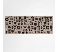 Douceur d'Intérieur, Tapis Rectangle (45 x 120 cm) Kitchen, Tissé Imprimé