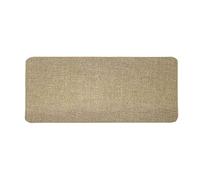 Douceur d'Intérieur Tapis rectangle Manea – 45 x 120 cm – Tissé uni Beige