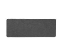 Douceur d'Intérieur, Tapis Rectangle (45 x 120 cm) Simeo Anthracite, Tissé Uni